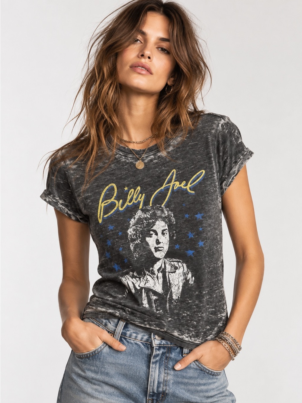 Recycled Karma Billy Joel Tee Shirt
